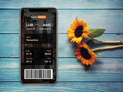 Boarding Pass concept