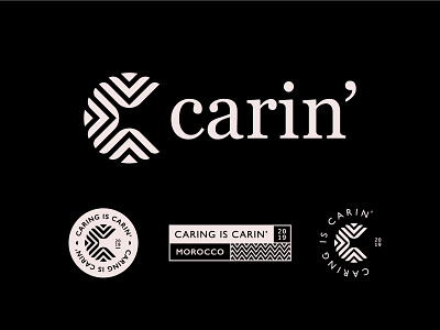 CARING brand branding care health healthcare identity illustration logo logomark mark minimal monogram typography