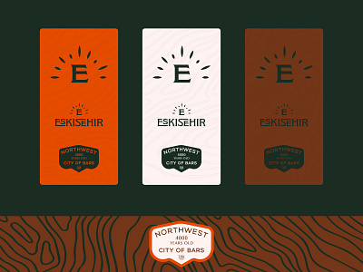 Eskisehir badge design brand branding design identity illustration logo logomark minimal outdoors typography