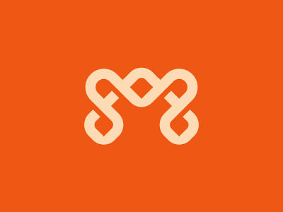 M monogram brand designer branding identity logo logo designer logomark loop m m logo m monogram minimal simple logo smart logo type typo typography