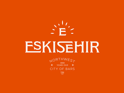 ESKISEHIR CITY brand branding city city branding clean design icon identity logo logomark mark minimal monogram typography