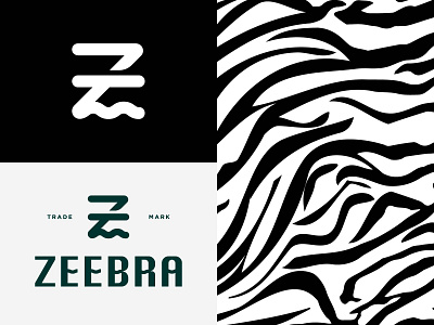 ZEEBRA animal black white brand branding coffe coffeeshop food identity illustration letters logo logomark mark minimal pattern typography z logo zebra zoo