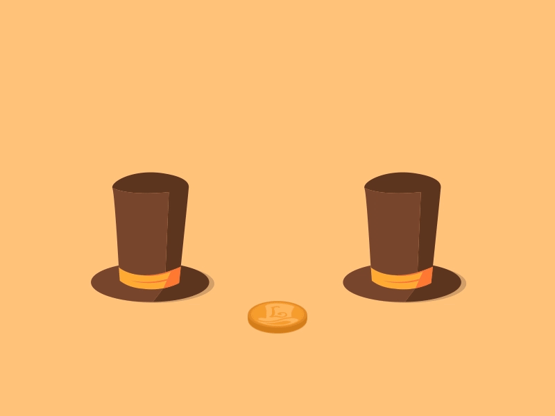 Three Hats and a Hint Coin