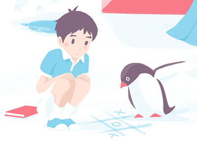 Penguin Highway Fanart fanart illustration penguin penguinhighway