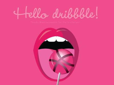 Hello dribbble