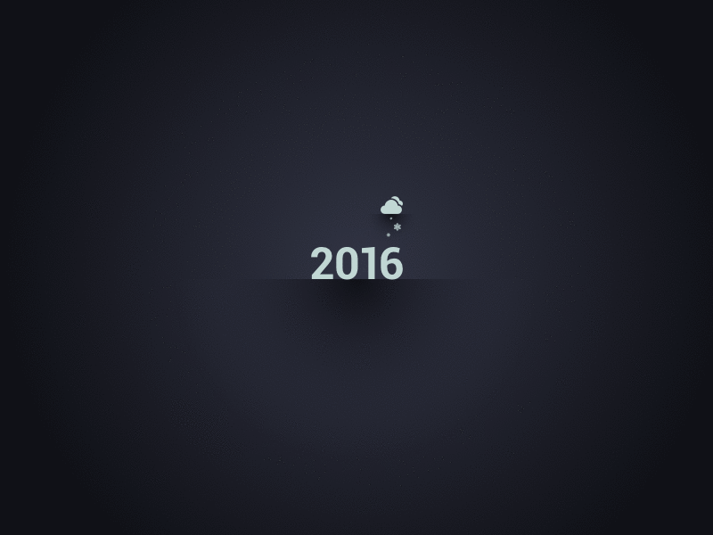 Happy New Year... 2017 animation create gif motion new year snow
