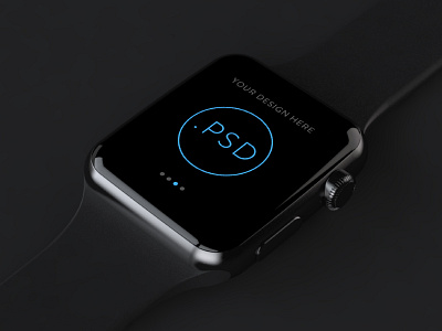 Apple Watch Free Mockup PSD_ver.2 app apple free ios mockup psd template watch