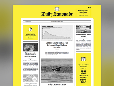 Daily Lemonade Web