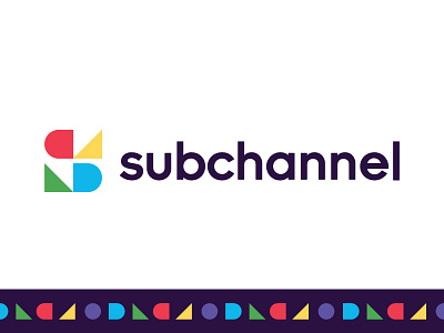 Subchannel Reject brand branding geometry logo shapes tech