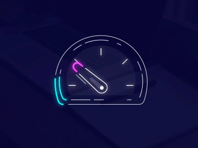 Dashboard Icon animation dashboard icon speedometer stroke stroke animation webkul