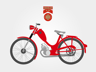 Kreidler K50 illustration