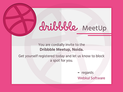 Dribbble Meetup, Noida