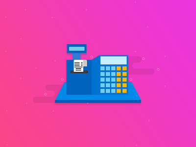 Point Of Sale billing flat design icon machine photoshop point of sale pos sale webkul