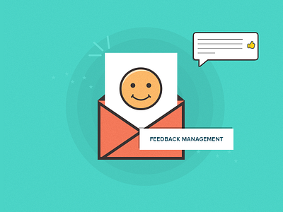 Feedback Illustration design emoji feedback flat icon illustration reviews webkul
