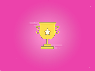 Trophy color flat illustration photoshop trophy trophy icon webkul