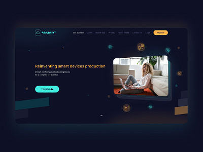 Landing Page for 2Smart IOT