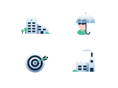 Industry icons iconography icons illustration industry