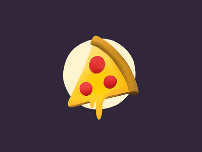 Did anyone say pizza?! food illustration pizza procreate