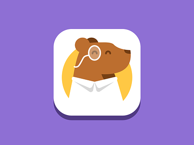 App Icon Experiment appstore bear datacamp datascience education featured icon illustration ios mobileapp
