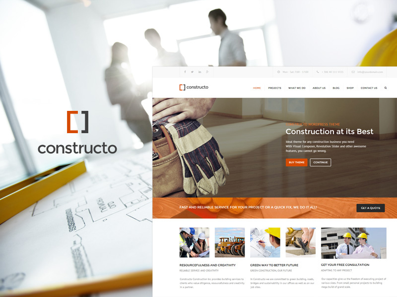 Construction Business Theme construction business theme wordpress company