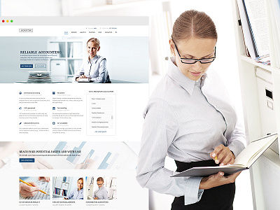 Accounting - WP Business theme for Accountants accounting theme themeforest wordpress