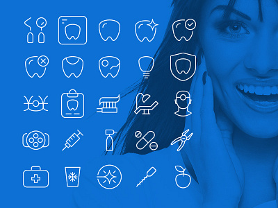 25 FREE Vector Icons for Dental Niche