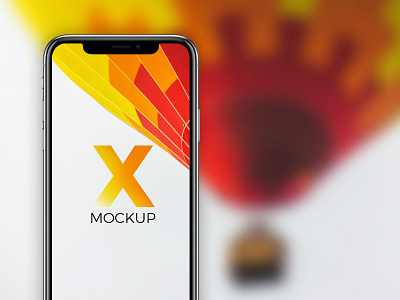 iPhone X FREE PSD Mockup by anpsthemes.com on Dribbble