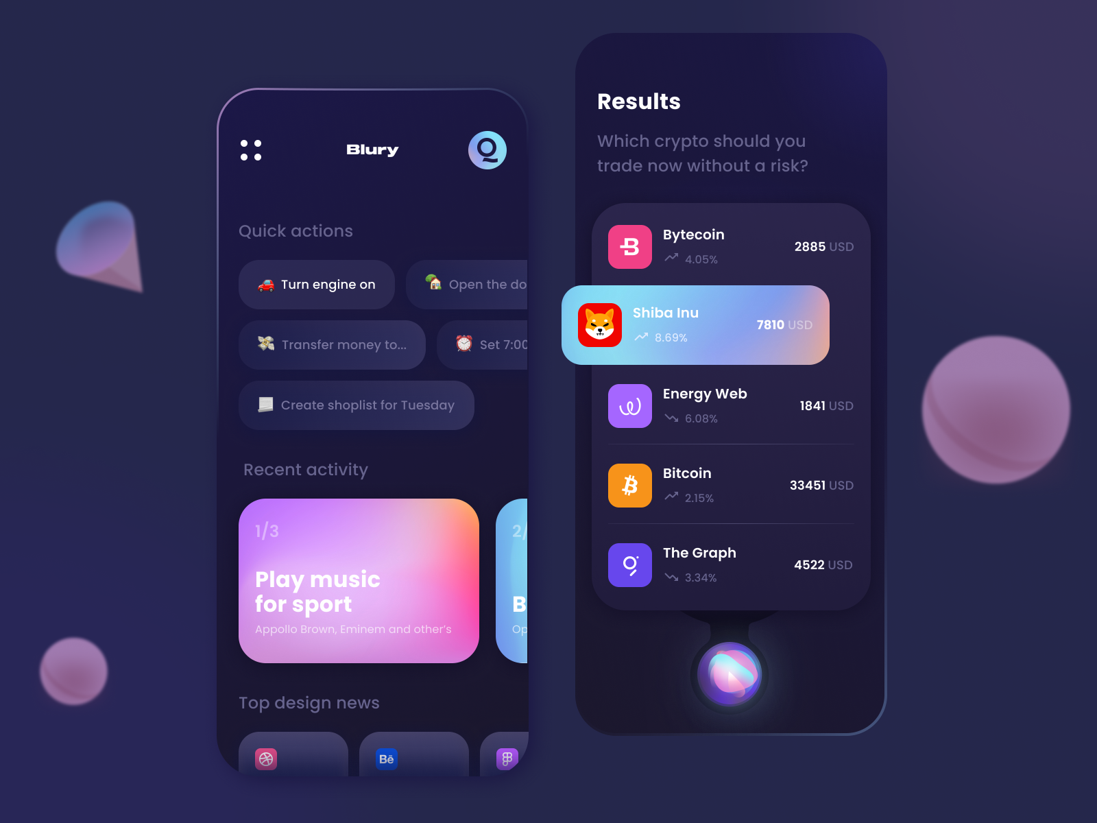 AI Voice Assistant by Dim Si for Qubstudio: UX/UI & Branding Agency on ...