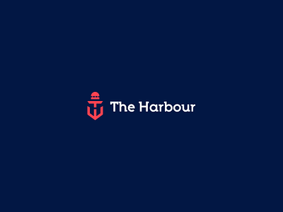 The Harbour Logo branding design icon illustration illustrator logo minimal ui vector