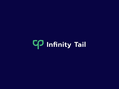 Infinity Tail Logo branding design icon logo minimal ui vector