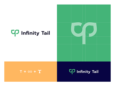 Infinity Tail Logo branding design icon logo minimal ui vector