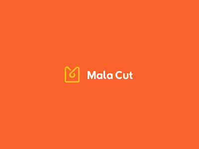Mala Cut Logo branding design icon illustration illustrator logo minimal ui vector