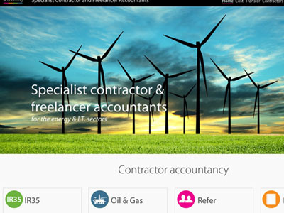 Accountant Re-Imagination accountant mockup re imagination responsive website wide