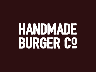 Handmade Burger Company Logo