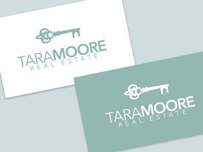 Tara Moore Real Estate Logo brand design brand identity branding design logo logo design modern logo