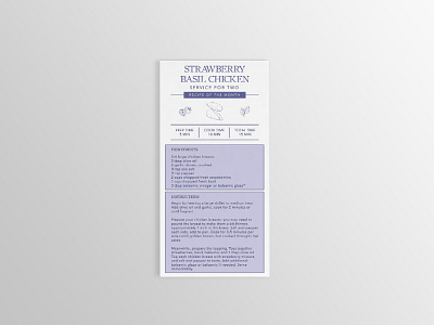 Recipe Card