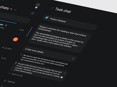 Task Tracker → Creating a task concept crypto design prototype ui ux web