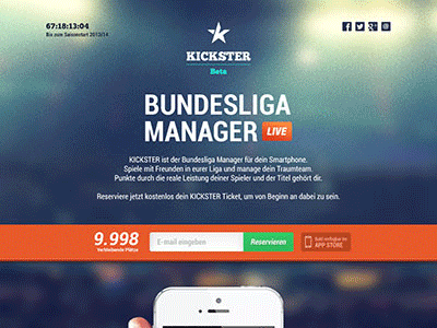 KKSTR Teaserpage Release! GIF app bundesliga gemarny kkstr munich page release soccer teaserpage web webpage