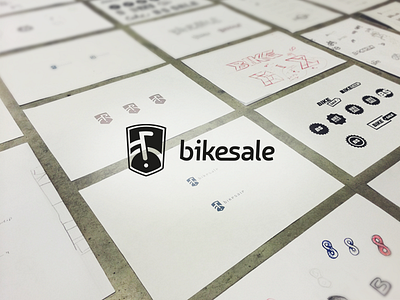 Bikesale Branding Sketches