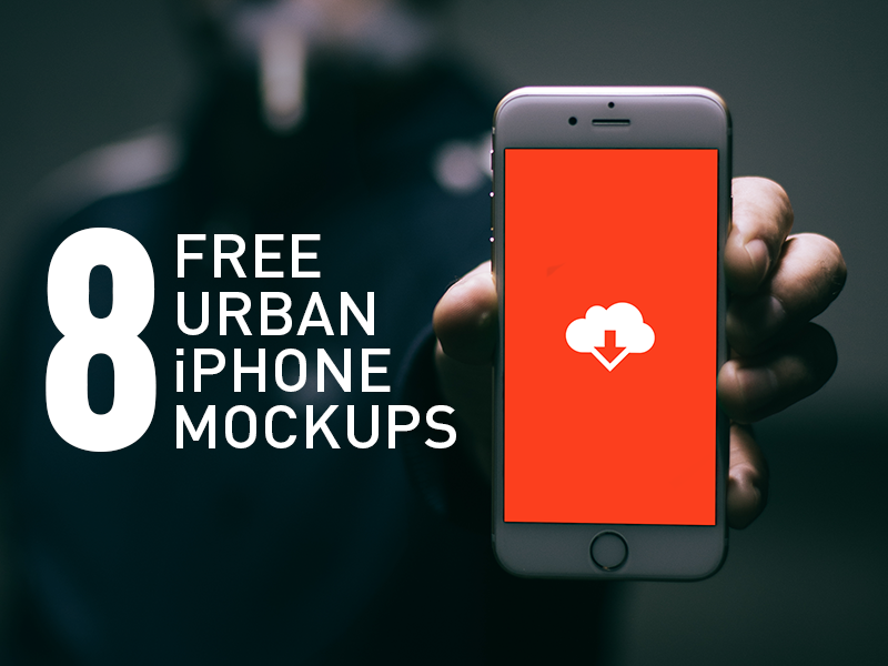 Download 8 Free Urban iPhone Mockups by COBE on Dribbble