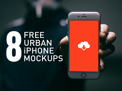 8 Free Urban iPhone Mockups cobe cobemunich download experience free freebie iphone iphone6 mockups munich ux