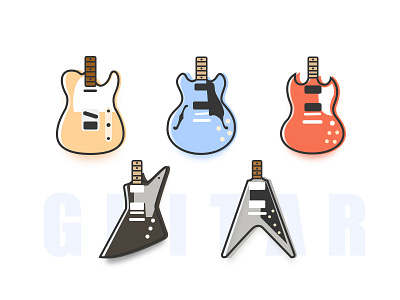 Guitar icon icon