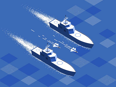 Navy 36daysodtype illustration isometricillustration isometry linewisebypoojabhapkar navy vectorillustration