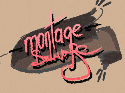 montage sauvage Tattoo