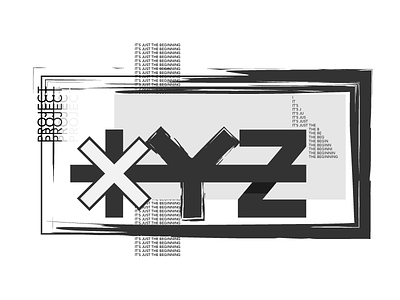 XYZ branding identity illustrator vector