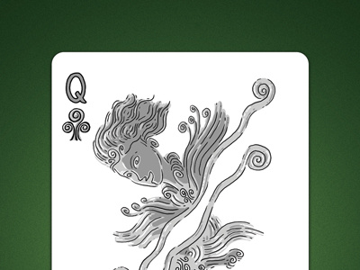 Queen of Clubs aka Queen of Air