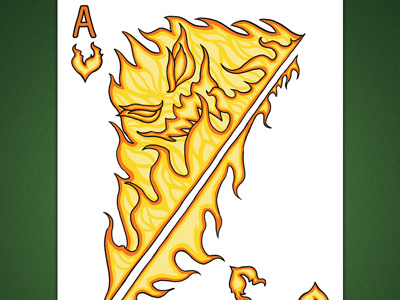 Ace of Hearts aka Ace of Fire