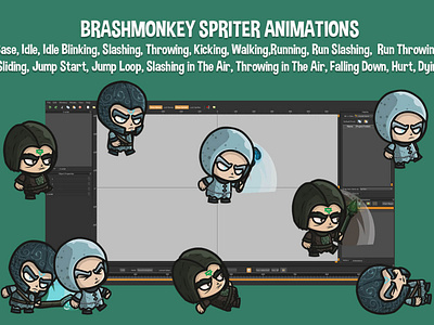 Ma pháp sư Chibi 2D Sprites trông hấp dẫn hơn bao giờ hết với các animation độc đáo và màu sắc sáng tạo. Với việc cập nhật vào năm 2024, sprites này đang được cải tiến và có thêm nhiều tính năng mới để bạn có thể tạo nên những game thú vị và đẹp mắt hơn bao giờ hết.