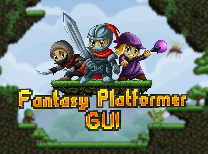 Fantasy Platformer Game Interface by 2D Game Assets on Dribbble