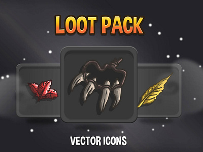 48 Loot Vector Icons Pack